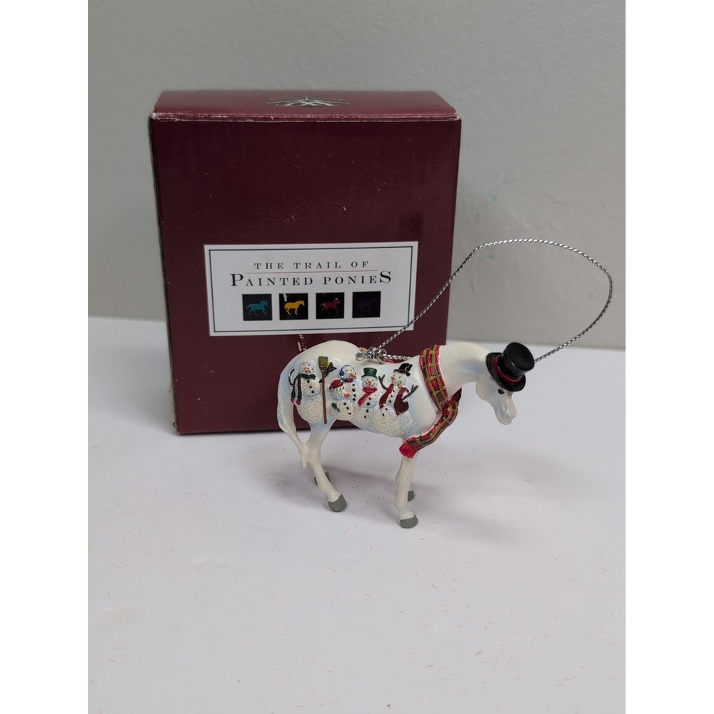 2006 Frosty Snowman Retired Trail of Painted Ponies Christmas Ornament